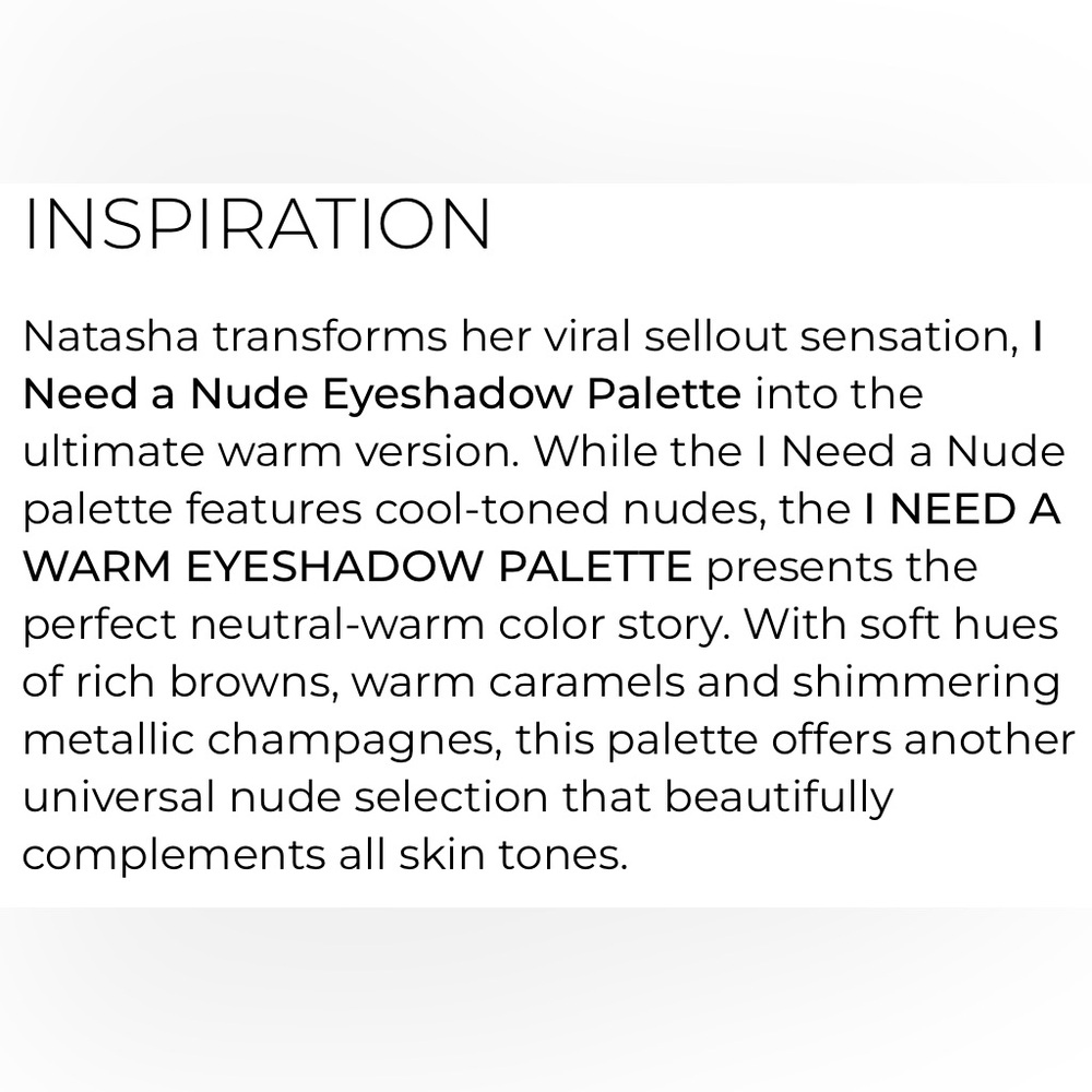 NIB! NATASHA DENONA I NEED A WARM PALETTE! 5 ⭐️’S OG EYESHADOW! MADE IN ITALY!!! - Picture 16 of 16